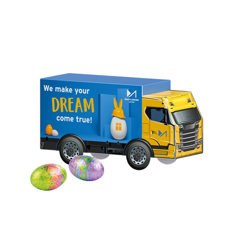 3D-Präsent LKW, Klett Ostereier