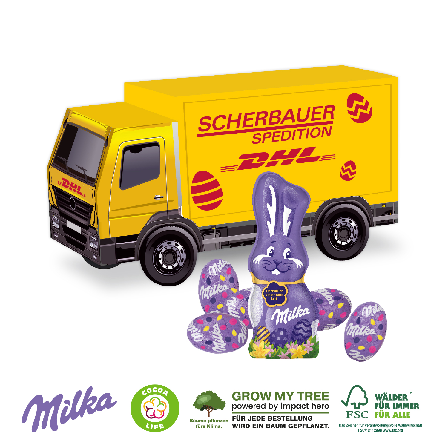 3D PRÄSENT LKW OSTERN