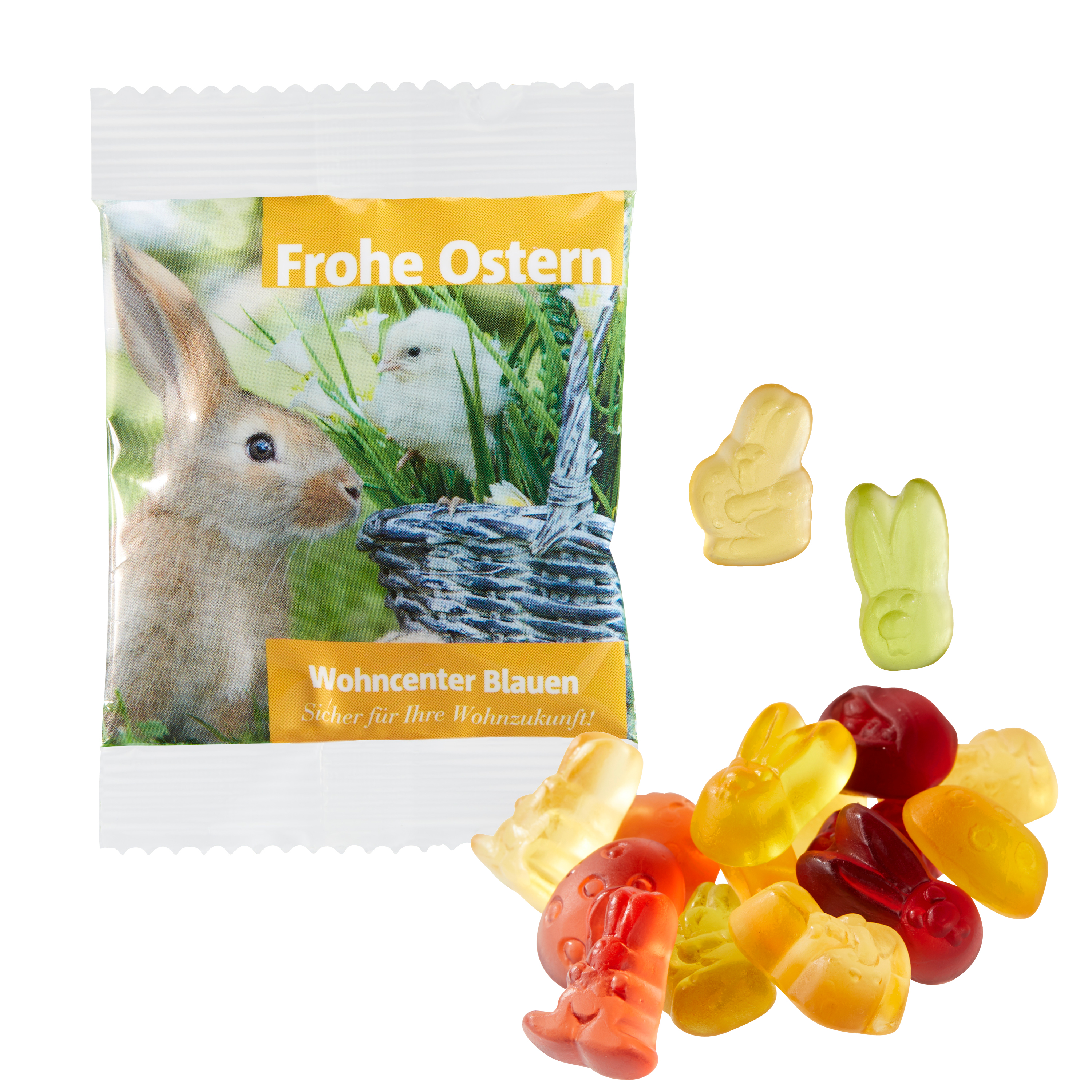 Fruchtgummi STANDARD 10 g im kompostierbaren Tütchen