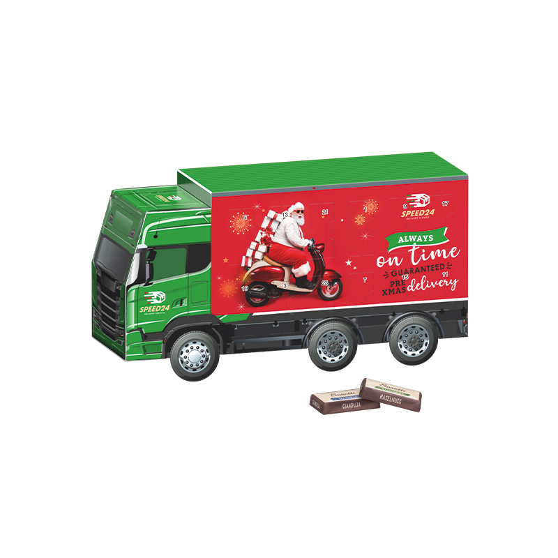 Adventskalender LKW, Sarotti Täfelchen